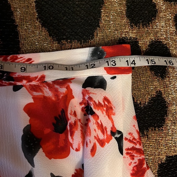 red floral maxi skirt [emily in paris meets carrie bradshaw] - Picture 6 of 7